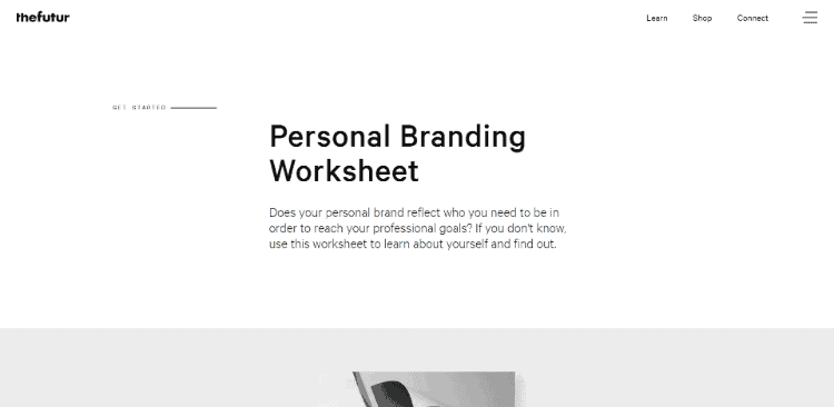 Personal Branding Worksheet The Futur
