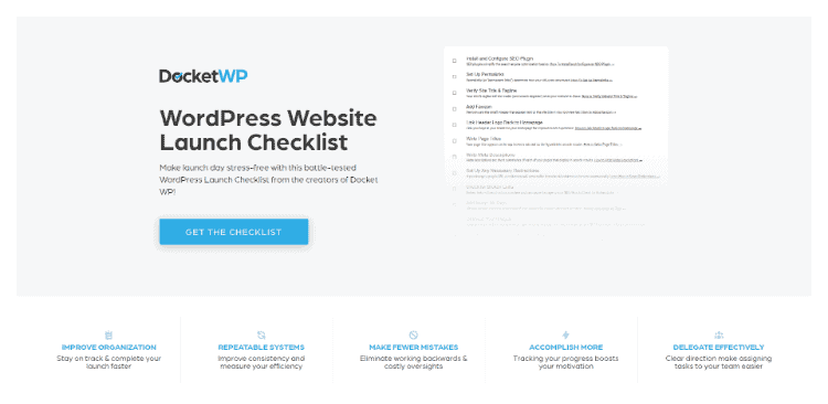 Wordpress Website Checklist