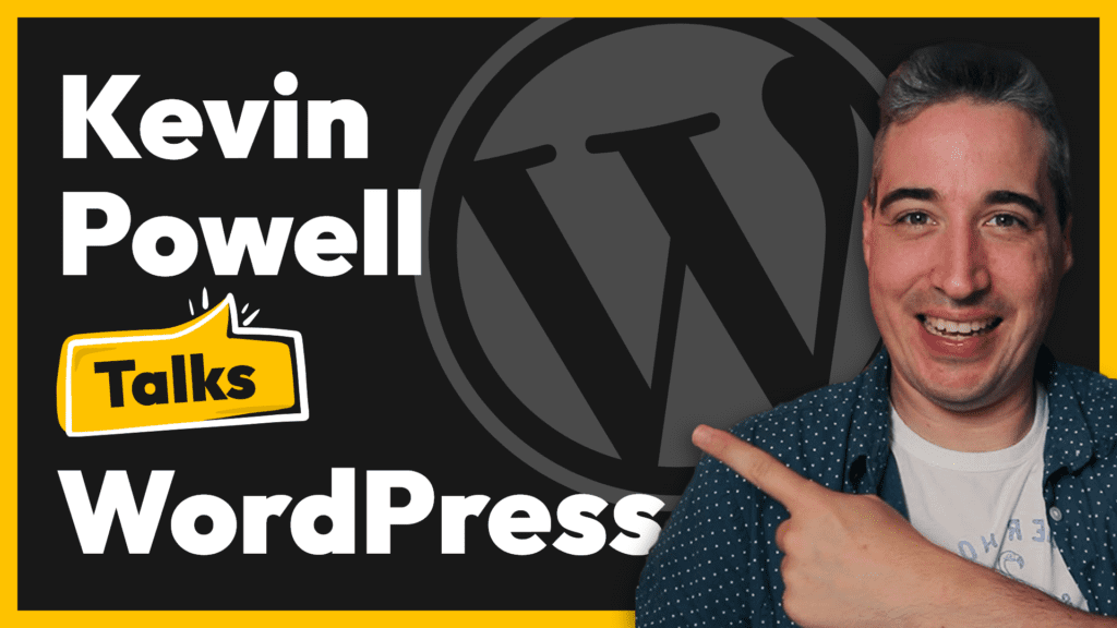 Kevin Powell talks WordPress