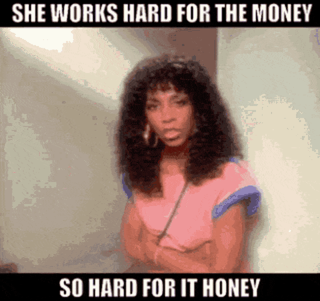 Donna Summer She Works Hard For The Money