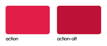 Action color swatches