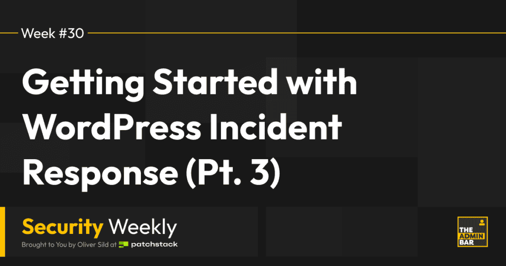 Week 30
