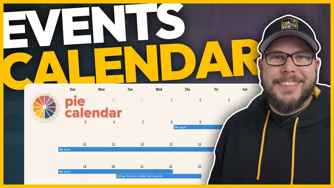 Events calendar