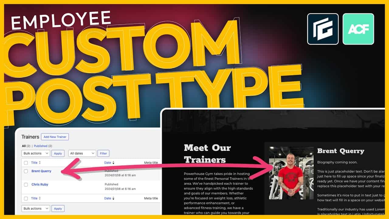 Custom post type