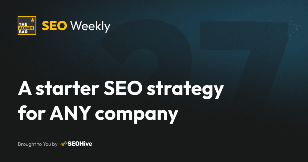 Seo weekly issue 27