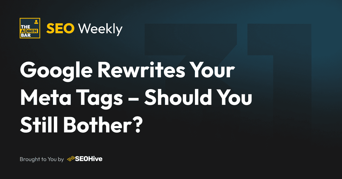 Seo weekly issue 31b