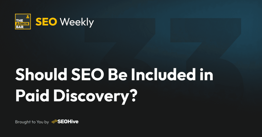 Seo weekly issue 33