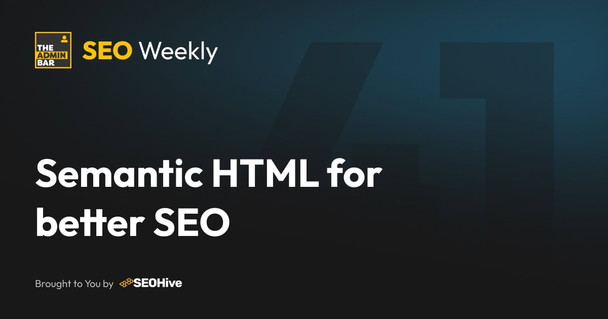 Seo weekly issue 41