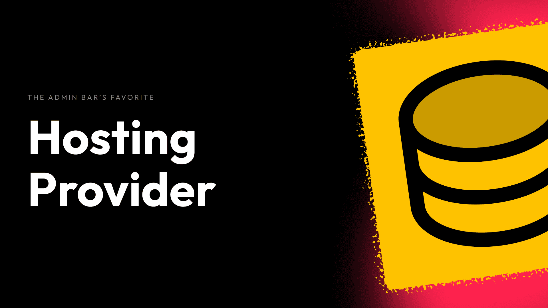 A graphic of a yellow coin stack icon representing hosting services.
