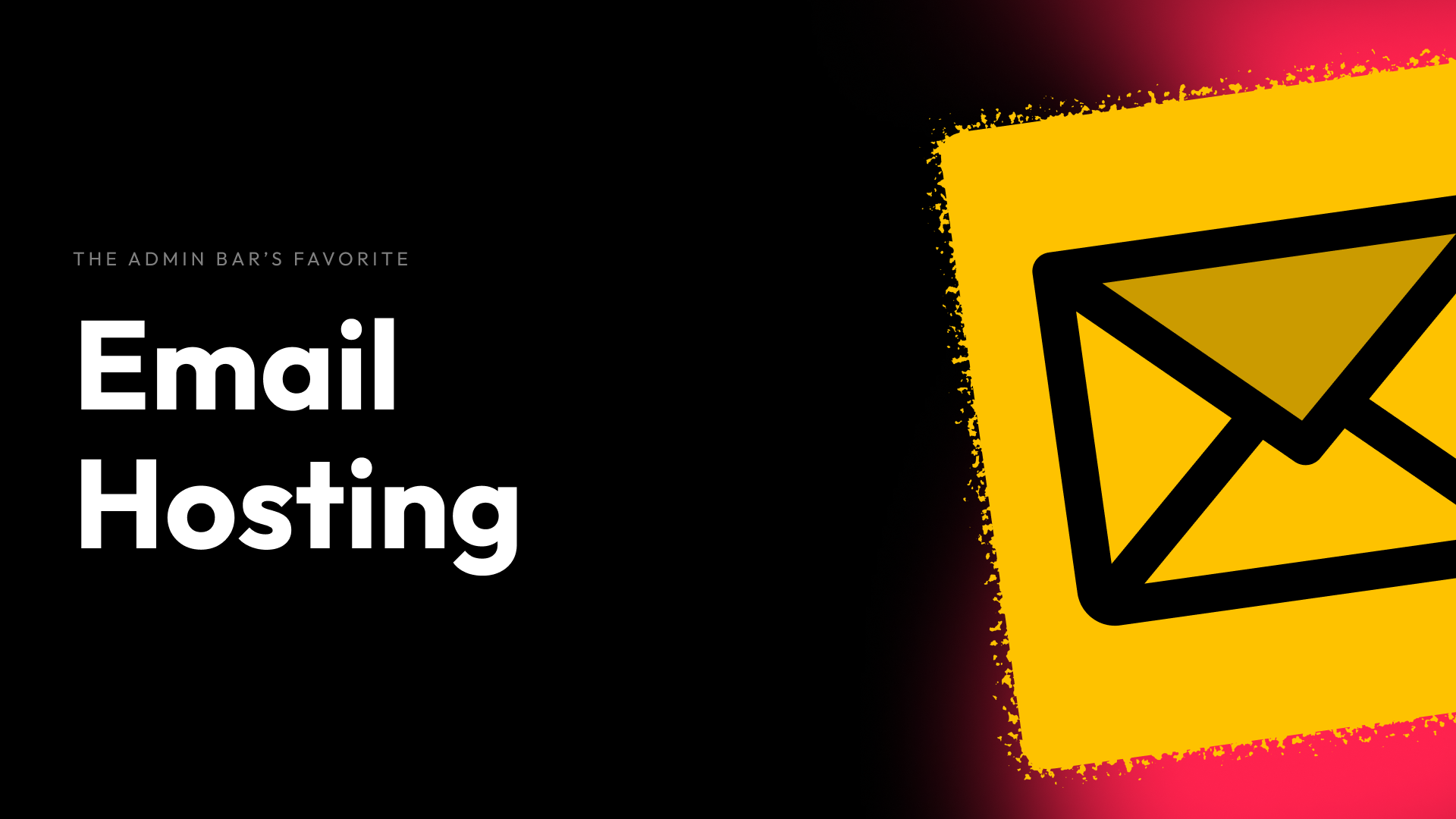 Illustration of an email envelope icon with a yellow background and black outline.